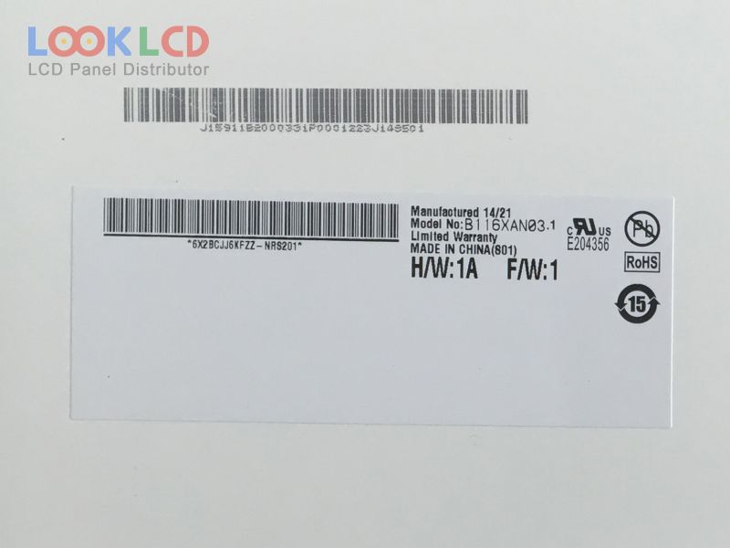 B116XAN03.1 HW1A